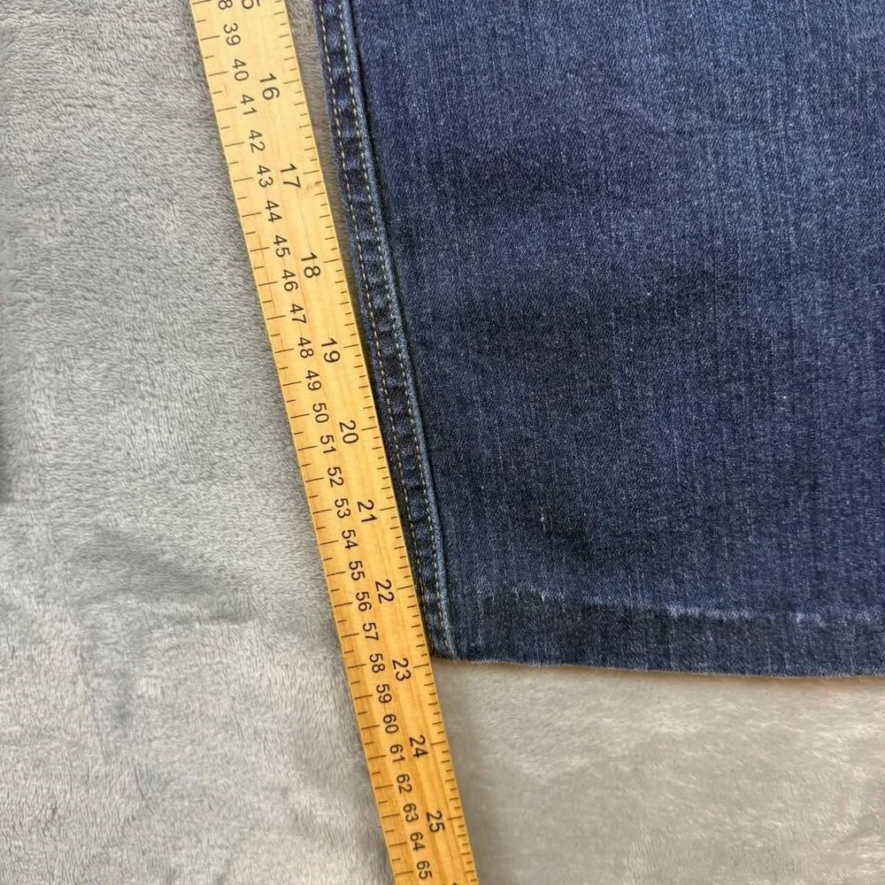 Levi-s Men's Navy and Blue Jeans